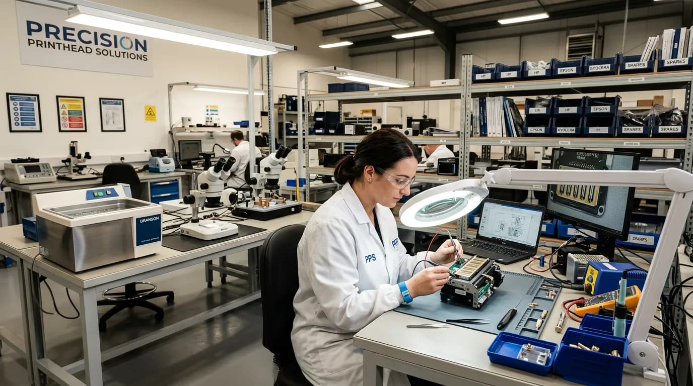 PrintWay printhead repair workshop
